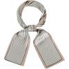 image:imageAllegra K Skinny Scarves Stripe Neck Wraps for Women Fasion Neckerchief Ribbon HairbandChampaign Gold