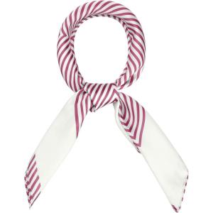 image:imageAllegra K 70cm Women Stripe Print Square Scarves Kerchief Neck Scarf Neckerchief HeadbandRed
