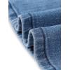 image:imageAllegra K Denim Skirt for Women High Waisted Casual Back Slit Stretchy Below Knee Length Jean SkirtBlue