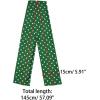 image:imageAllegra K Women Retro Polka Dots Skinny Scarf Neck Scarves Wrap Long Neckerchief Hair BandGreen