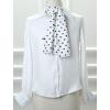 image:imageAllegra K Women Retro Polka Dots Skinny Scarf Neck Scarves Wrap Long Neckerchief Hair BandWhite