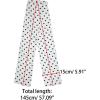 image:imageAllegra K Women Retro Polka Dots Skinny Scarf Neck Scarves Wrap Long Neckerchief Hair BandWhite