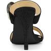 image:imageAllegra K Womens Buckle Stiletto Heels Slide Sandals