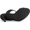 image:imageAllegra K Womens Buckle Stiletto Heels Slide Sandals