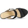 image:imageAllegra K Womens Buckle Stiletto Heels Slide Sandals