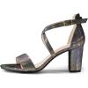 image:imageAllegra K Womens Colorful Cross Strappy Block Heel Sandals