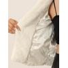 image:imageAllegra K Womens Cropped Faux Fur Jacket Lapel Cardigan Shrug 2024 Winter Fluffy Faux Fur CoatApricot