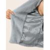 image:imageAllegra K Womens Cropped Faux Fur Jacket Lapel Cardigan Shrug 2024 Winter Fluffy Faux Fur CoatGray