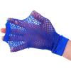 image:imageAllegra K Womens Fingerless Mesh 1980s Fancy Dress Party Costume Accessories Fishnet Gloves 2 PairsRoyal Blue