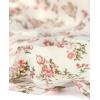 image:imageAllegra K Womens Floral Button Front V Neck Long Sleeve Peplum Hem Crop Top