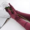image:imageAllegra K Womens Long Gloves 1920S Evening Party Full Finger Mittens Elegant Opera GloveBurgundy