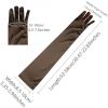 image:imageAllegra K Womens Long Gloves 1920S Evening Party Full Finger Mittens Elegant Opera GloveCoffee