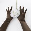 image:imageAllegra K Womens Long Gloves 1920S Evening Party Full Finger Mittens Elegant Opera GloveCoffee