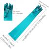 image:imageAllegra K Womens Long Gloves 1920S Evening Party Full Finger Mittens Elegant Opera GloveTeal Green