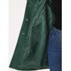 image:imageAllegra K Womens Pea Coat Single Breasted Long Sleeve Warm Casual Overcoat with Pockets Winter OutwearDark Green