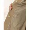 image:imageAllegra K Womens Pea Coat Single Breasted Long Sleeve Warm Casual Overcoat with Pockets Winter OutwearKhaki