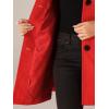 image:imageAllegra K Womens Pea Coat Single Breasted Long Sleeve Warm Casual Overcoat with Pockets Winter OutwearRed