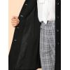 image:imageAllegra K Womens Peter Pan Collar Overcoat Single Breasted Pockets Winter Long CoatBlack