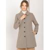 image:imageAllegra K Womens Peter Pan Collar Overcoat Single Breasted Pockets Winter Long CoatBrown