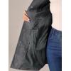 image:imageAllegra K Womens Peter Pan Collar Overcoat Single Breasted Pockets Winter Long CoatDeep Grey