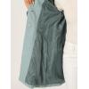 image:imageAllegra K Womens Peter Pan Collar Overcoat Single Breasted Pockets Winter Long CoatLight Green
