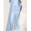 image:imageAllegra K Womens Peter Pan Collar Overcoat Single Breasted Pockets Winter Long CoatSolid Light Blue