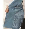 image:imageAllegra K Womens Peter Pan Collar Peacoat Double Breasted Short CoatGrey Blue