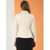 image:imageAllegra K Womens Peter Pan Collar Peacoat Double Breasted Short CoatWhite