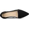 image:imageAllegra K Womens Pointed Toe Mesh Slip on Ballet Flats