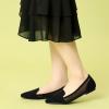 image:imageAllegra K Womens Pointed Toe Mesh Slip on Ballet Flats