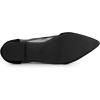 image:imageAllegra K Womens Pointed Toe Mesh Slip on Ballet Flats