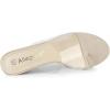 image:imageAllegra K Womens Ring Clear Chunky Heels Slide Heel Sandals