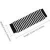 image:imageAllegra K Womens Winter Warmers Fingerless Thumbhole Elastic Long Knitted Party Costume GlovesBlackwhite