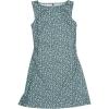 image:imageAllegra K Floral Tank Dress for Womens Sleeveless Boat Neck ALine Summer Mini SundressDusty Green