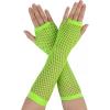 image:imageAllegra K Womens Fingerless Mesh 1980s Fancy Dress Party Costume Accessories Fishnet Gloves 2 PairsGreen