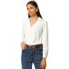 image:imageAllegra K Womens Work Vintage Button Down Business Casual Top