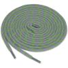 image:imageuxcell 3 Pairs Core NonSlip WearResistant Round Boot Laces Shoelaces for Hiking Walking Outdoor ShoesLight Grey Green