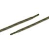 image:imageuxcell 3 Pairs Core NonSlip WearResistant Round Boot Laces Shoelaces for Hiking Walking Outdoor ShoesArmy Green Brown