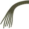 image:imageuxcell 3 Pairs Core NonSlip WearResistant Round Boot Laces Shoelaces for Hiking Walking Outdoor ShoesArmy Green Brown