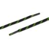 image:imageuxcell 3 Pairs Core NonSlip WearResistant Round Boot Laces Shoelaces for Hiking Walking Outdoor ShoesBlack Green