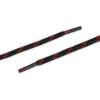 image:imageuxcell 3 Pairs Core NonSlip WearResistant Round Boot Laces Shoelaces for Hiking Walking Outdoor ShoesBlack Red
