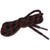 image:imageuxcell 3 Pairs Core NonSlip WearResistant Round Boot Laces Shoelaces for Hiking Walking Outdoor ShoesBlack Red