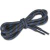 image:imageuxcell 3 Pairs Core NonSlip WearResistant Round Boot Laces Shoelaces for Hiking Walking Outdoor ShoesDark Gray Blue