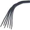 image:imageuxcell 3 Pairs Core NonSlip WearResistant Round Boot Laces Shoelaces for Hiking Walking Outdoor ShoesDark Gray Blue