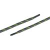 image:imageuxcell 3 Pairs Core NonSlip WearResistant Round Boot Laces Shoelaces for Hiking Walking Outdoor ShoesDark Gray Green