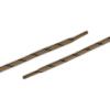 image:imageuxcell 3 Pairs Core NonSlip WearResistant Round Boot Laces Shoelaces for Hiking Walking Outdoor ShoesLight Brown Black