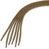 image:imageuxcell 3 Pairs Core NonSlip WearResistant Round Boot Laces Shoelaces for Hiking Walking Outdoor ShoesLight Brown Gold