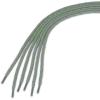 image:imageuxcell 3 Pairs Core NonSlip WearResistant Round Boot Laces Shoelaces for Hiking Walking Outdoor ShoesLight Grey Green