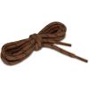 image:imageuxcell 3 Pairs Core NonSlip WearResistant Round Boot Laces Shoelaces for Hiking Walking Outdoor ShoesRed Brown Black