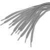 image:imageuxcell 5 Pairs High Durability Athletic Unisex Flat Shoelaces for SneakersLight Gray